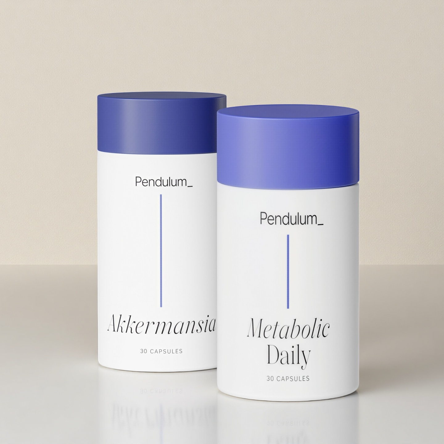 Pendulum Akkermansia & Metabolic Daily Bundle Supports Metabolism